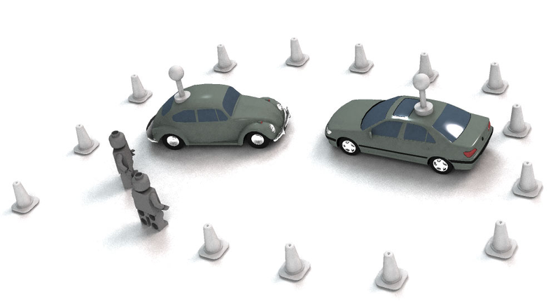 Illustration for article titled Here's How To Prank Autonomous Cars When They Come
